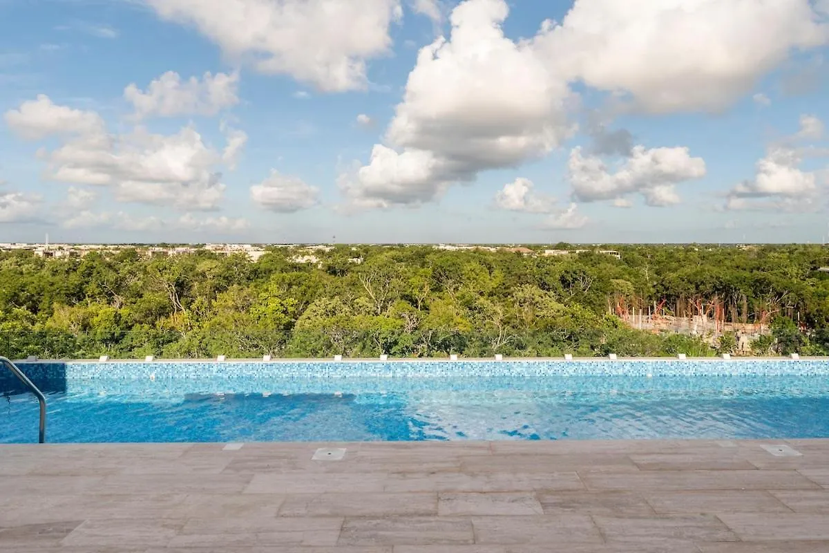 Brand New Studio With King Bed And Rooftop Pool Tulum