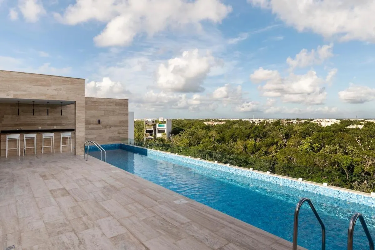 Brand New Studio With King Bed And Rooftop Pool Tulum Mexico